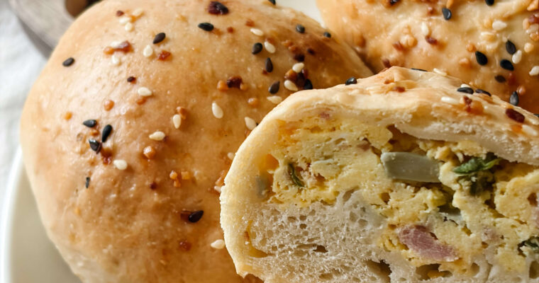 Easy Sourdough Breakfast Hot Pockets