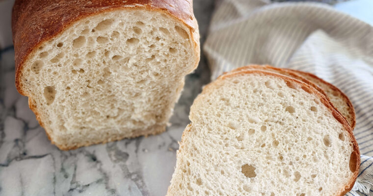 Easy Soft Sourdough Sandwich Bread Recipe