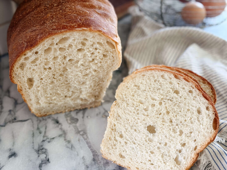Easy Soft Sourdough Sandwich Bread
